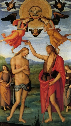 baptism jesus perugino 1510