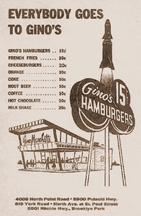 ginos hamburgers