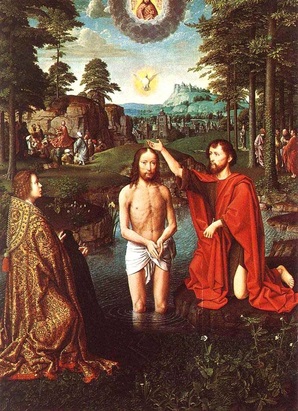 baptism of christ david