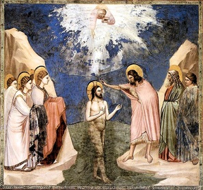 giotto baptism of christ