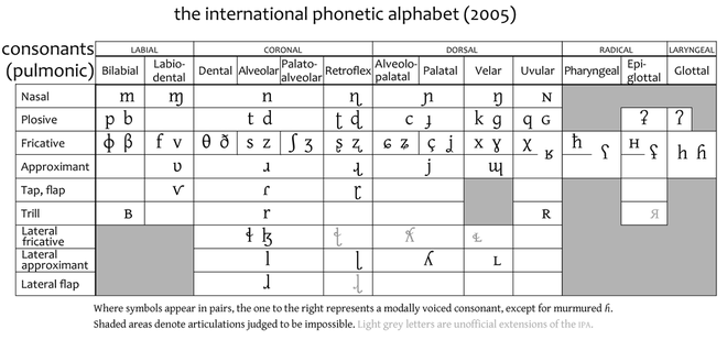 phonetic 2005